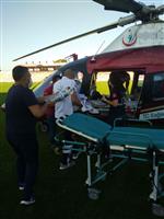 Helikopter Ambulans Hasta Nakli