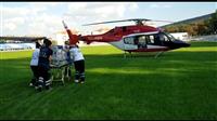 Helikopter Ambulans bebek hasta nakli