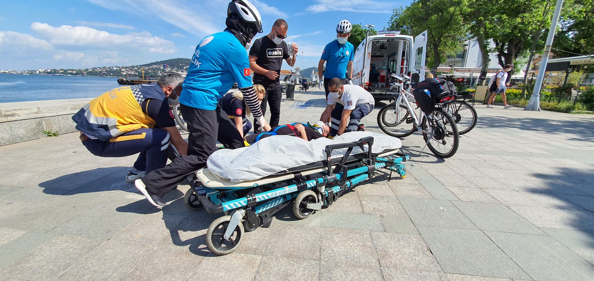  İstanbul Adalarda 112 Acil Sağlık Ekiplerine Bisikletli Timler Öncülük Yapacak!